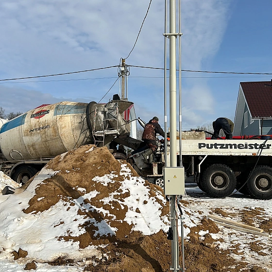 Буронабивные сваи для террасы