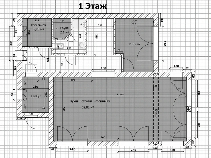 Свайно-ростверковый фундамент для дома из OSB-плит